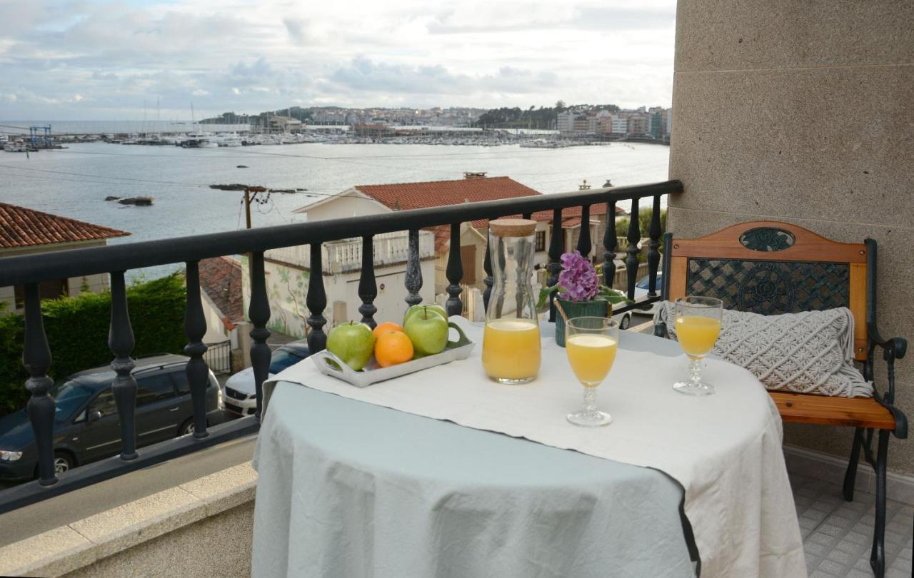 Desconectaengalicia Mantela, Vistas Puerto Deportivo, 20M Playa Daire Sanxenxo Dış mekan fotoğraf
