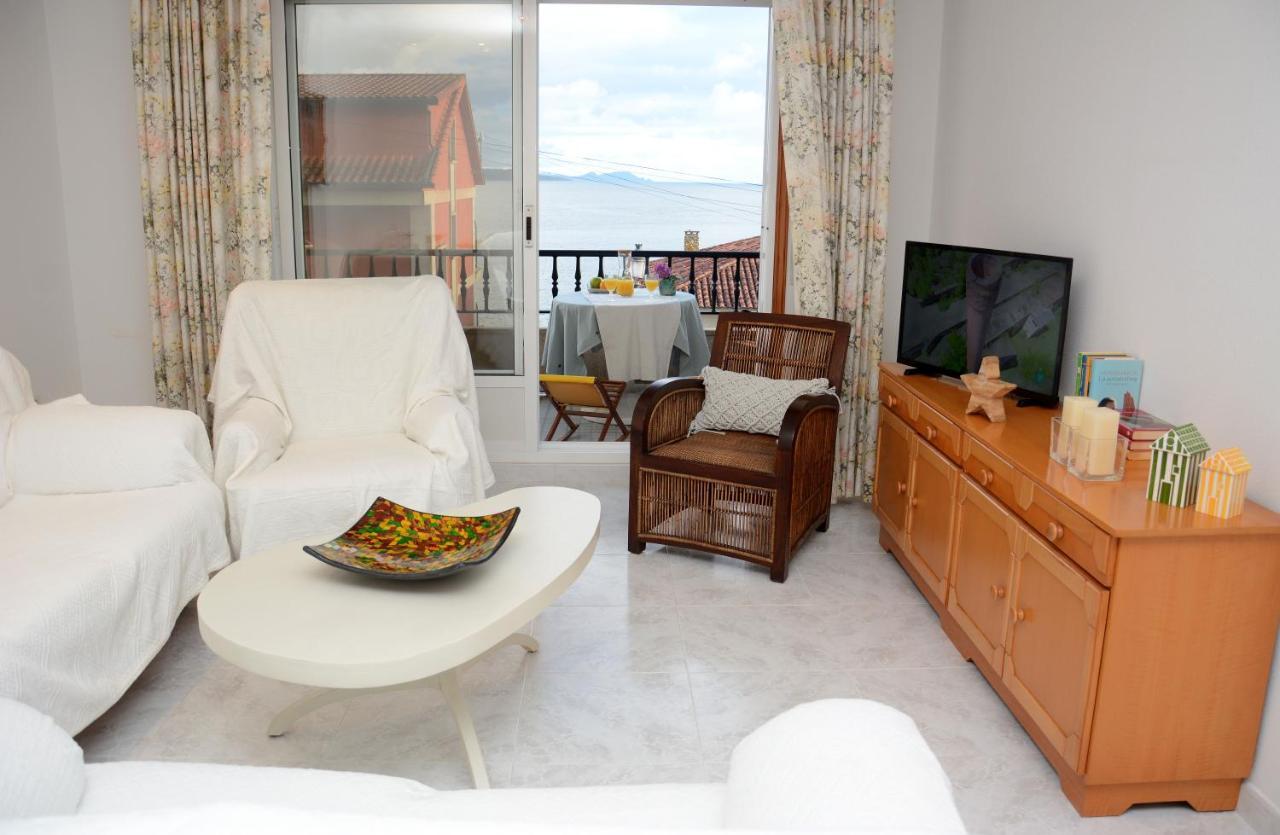 Desconectaengalicia Mantela, Vistas Puerto Deportivo, 20M Playa Daire Sanxenxo Dış mekan fotoğraf